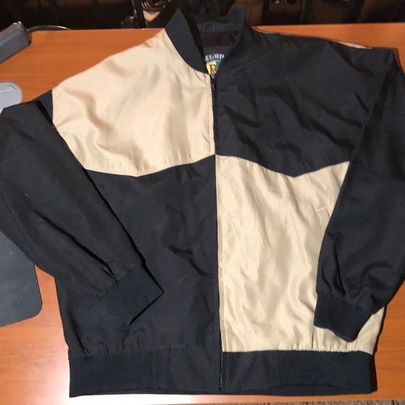 Bee-Wild Bomber jacket Rodeo Color Block Style - Picture 1 of 3